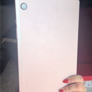 Samsung Light Pink Tablet with matching watch and charger included!!